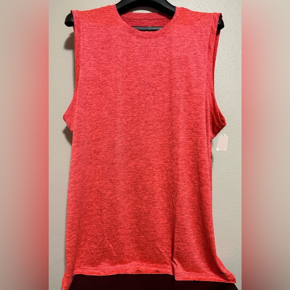 Old Navy Tops - NWT Old Navy Active Orange/ Pink Sleeveless Workout Top-size xlTall